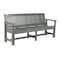Highwood Usa 6ft Commercial Grade Garden Bench Outdoor Furniture for Patio, Yard and Garden CM-BENSQ62-CGE - alternate 1